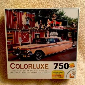 Colorluxe Route 66 Gift Shop puzzle. 750 pieces. New.
